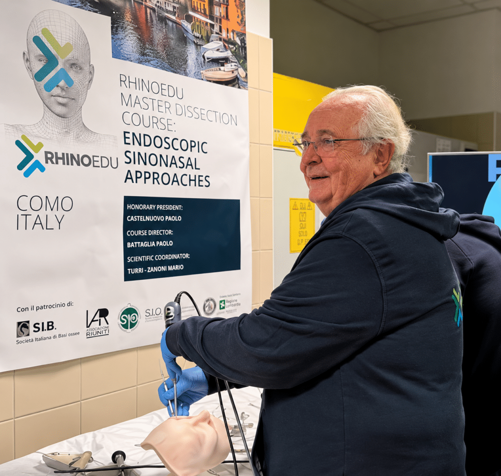 Anatomex 3D at the RHINOEDU Master Dissection Course 2026 in Como 1 Hands On Endoscopic Training in Como